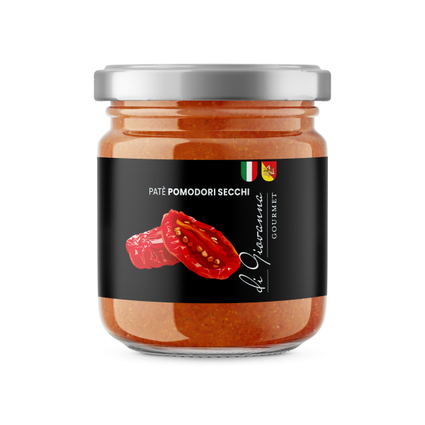 Patè aus getrockneten Tomaten