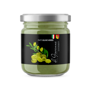 Patè aus grünen Oliven