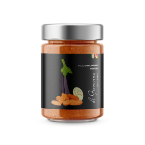 Pesto aus Auberginen und Mandeln