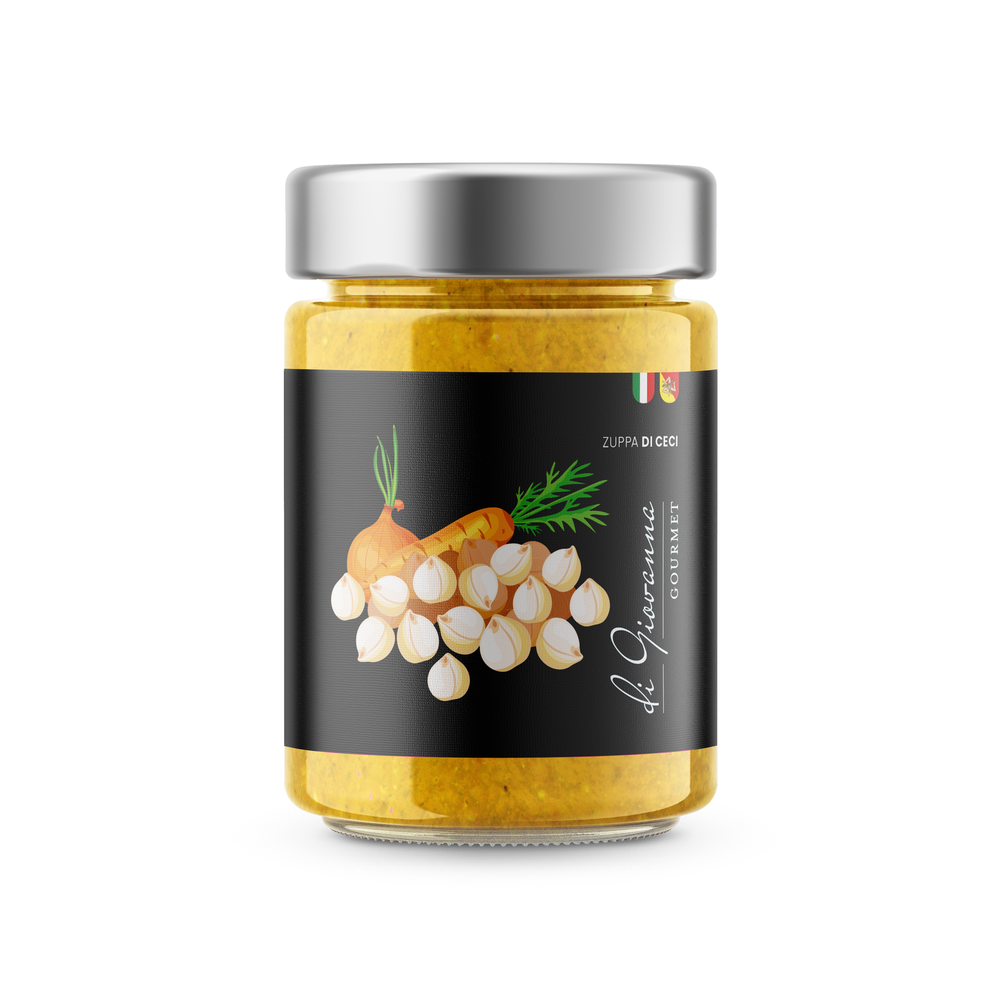 Suppe aus Kichererbsen